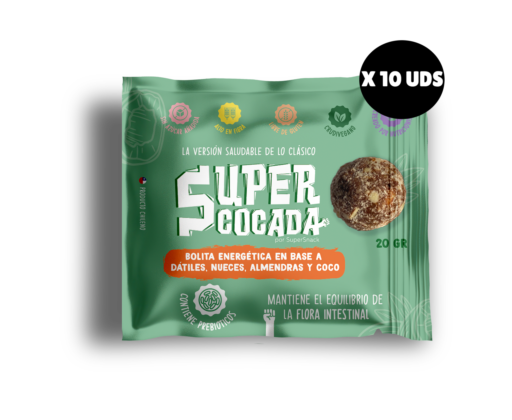 Super Cocada 10 uds