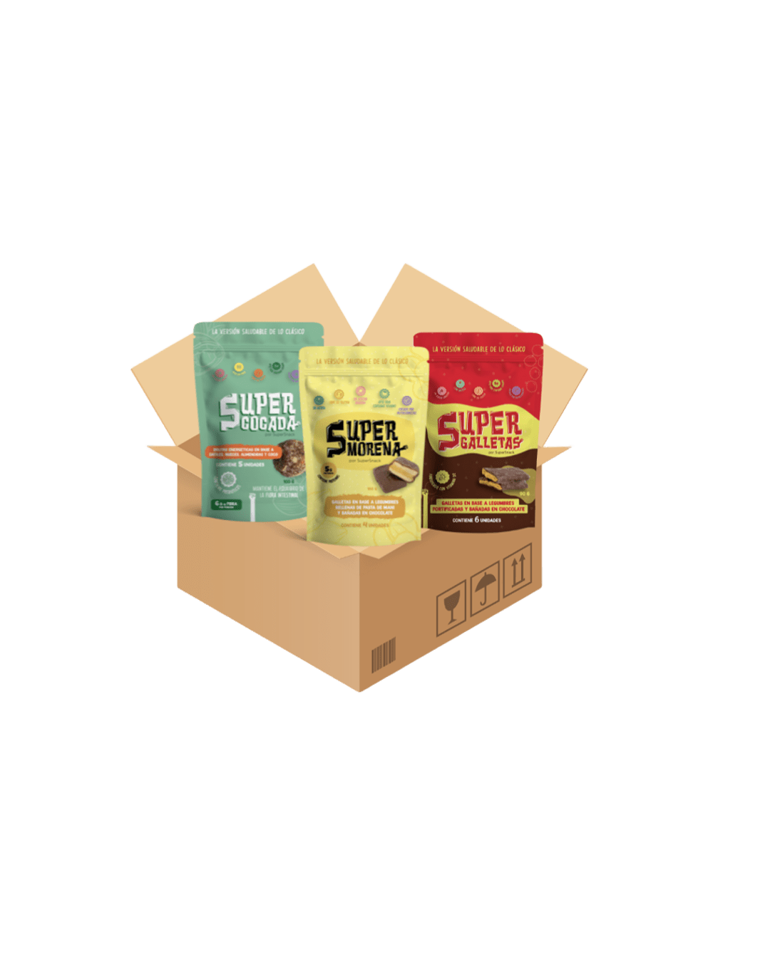 MIX DOYPACK FAMILIAR 1 PACK DE CADA UNO