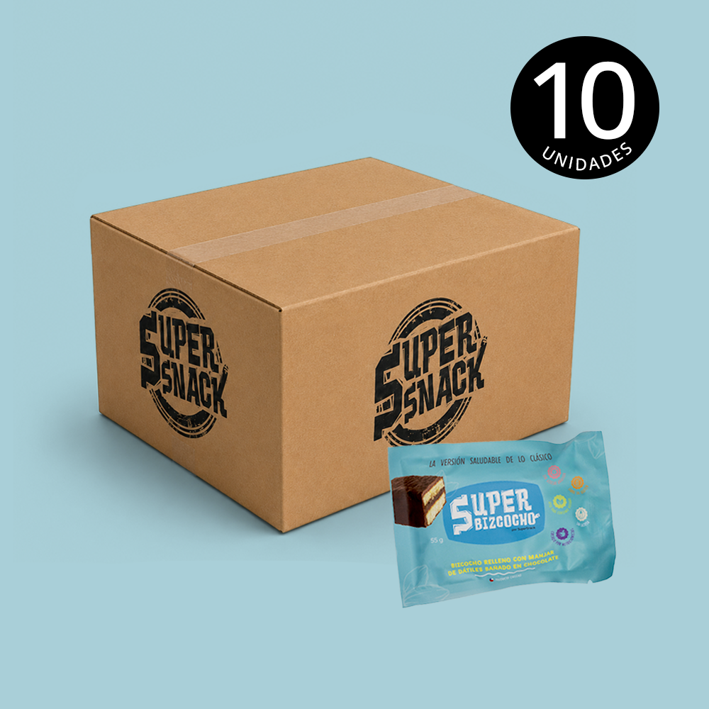 Super Bizcocho 10 unidades